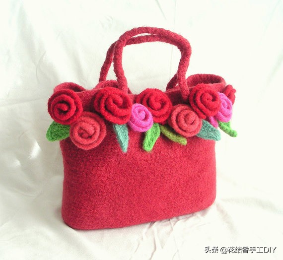 毛线钩编织教程全过程,编织姑娘的视频教程