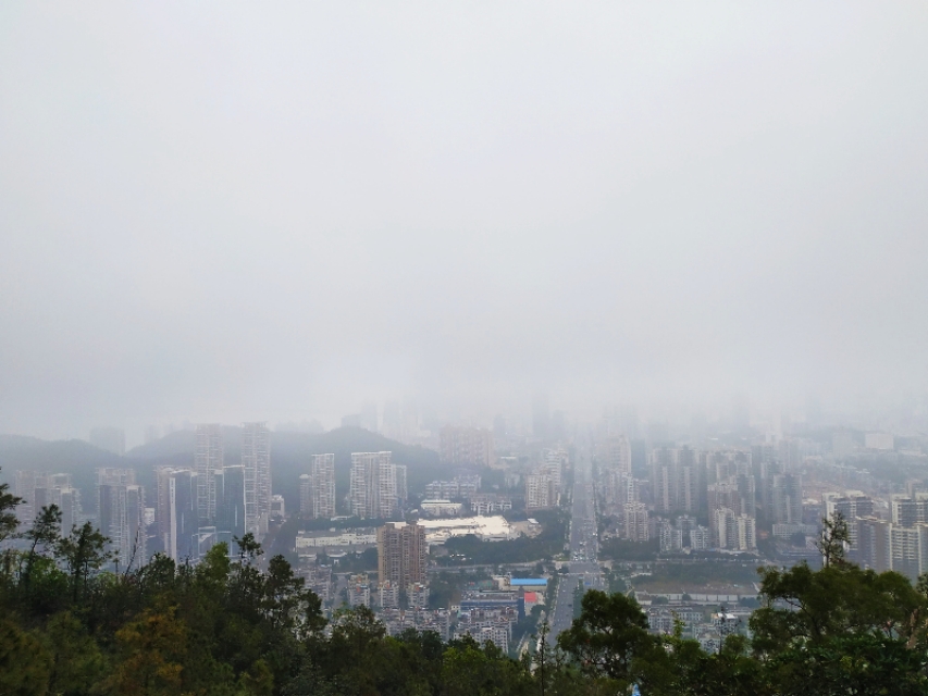 周日跟随珠海户外网板樟山游记