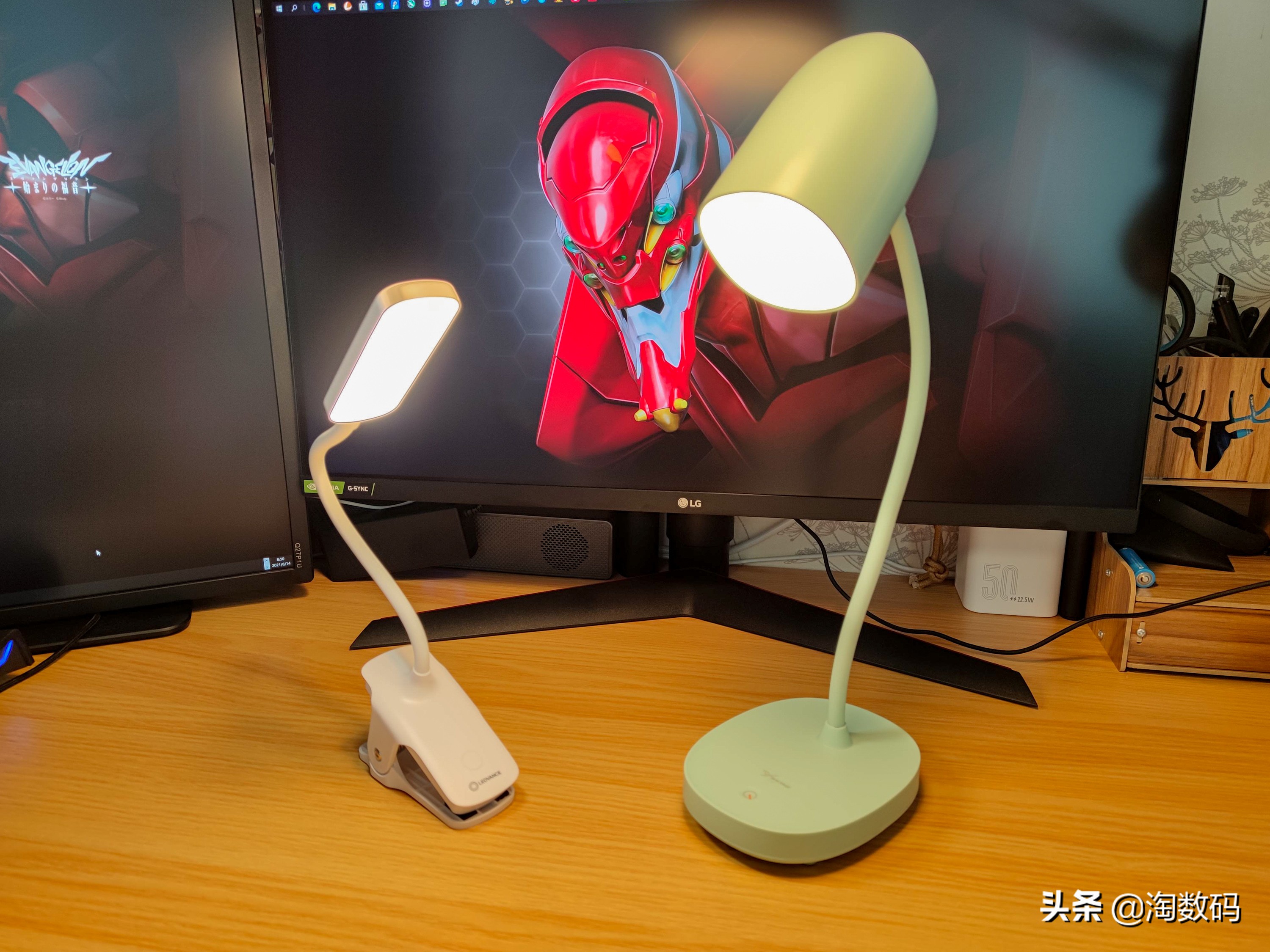 消费降级：3色温无极调光，￥14块9充电式LED学习小台灯晒单简评