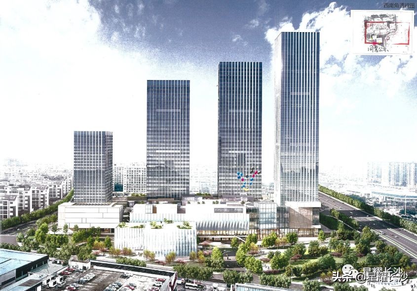 长沙南城最新规划大楼盘,长沙最大商业综合体