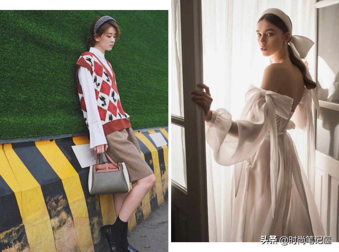 2020最流行的发带,明星复古发带