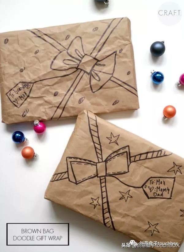 礼物包装教程不用双面胶,六个礼物包装的小技巧