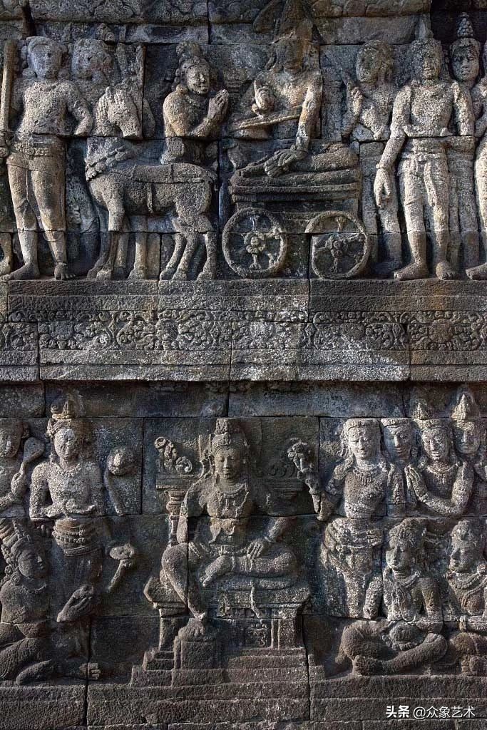 世界最大的佛寺在哪里,婆罗浮屠塔附近寺庙