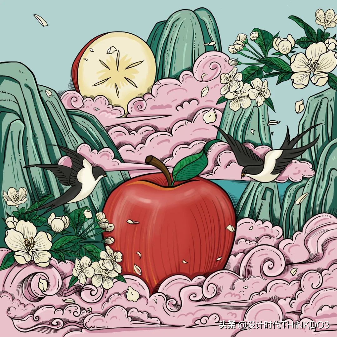 水果高端礼盒包装设计,高端水果礼盒包装设计