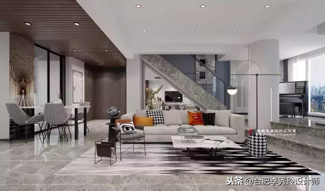 楼梯位置不合理,直接封了重做现浇处理,160平复式楼变大通间!