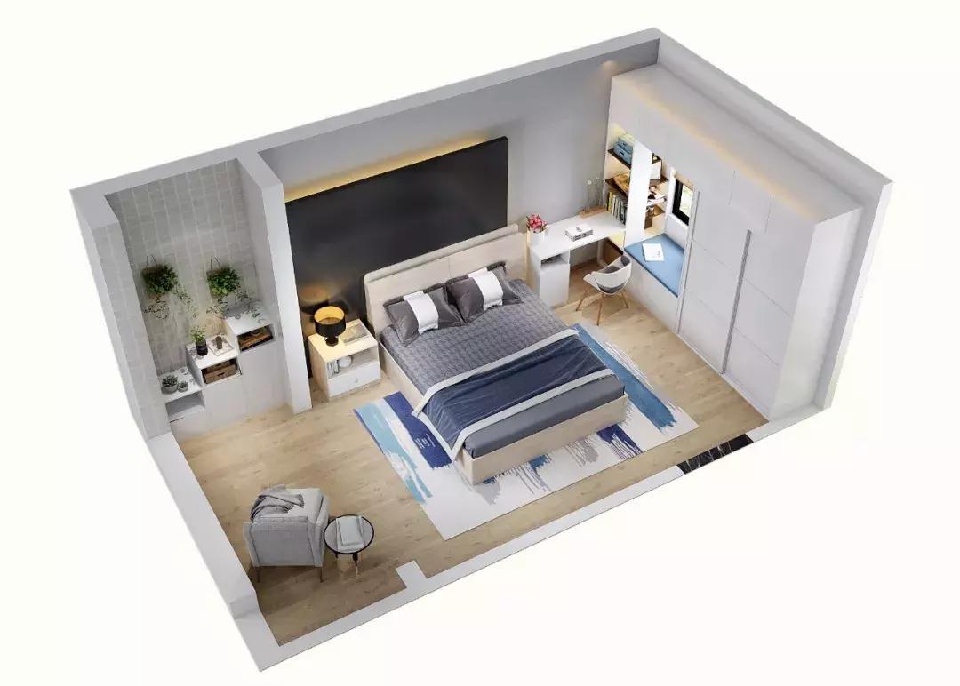 好看不贵的北欧风,北欧轻奢风装修三室两厅87平米