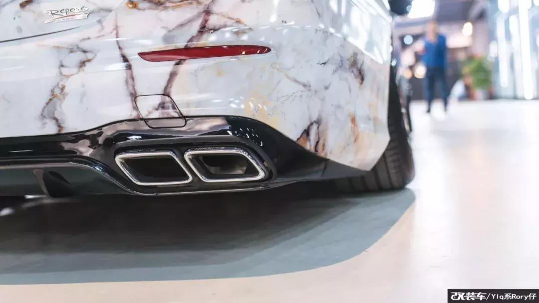 2018年奔驰e300改装黑武士,奔驰e300改黑武士加恶魔之眼