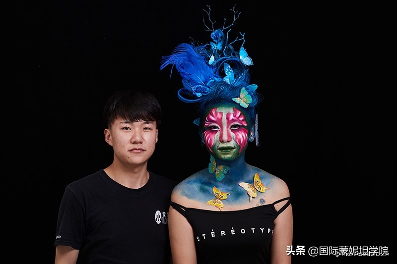 期末季｜北京化妆精英班迎来创意妆毕业考挑战