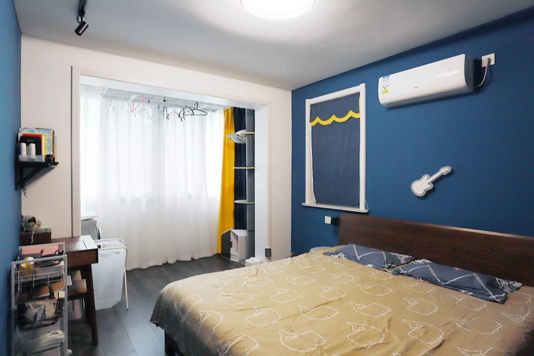 61平北欧风格小户型,60平小户型深色