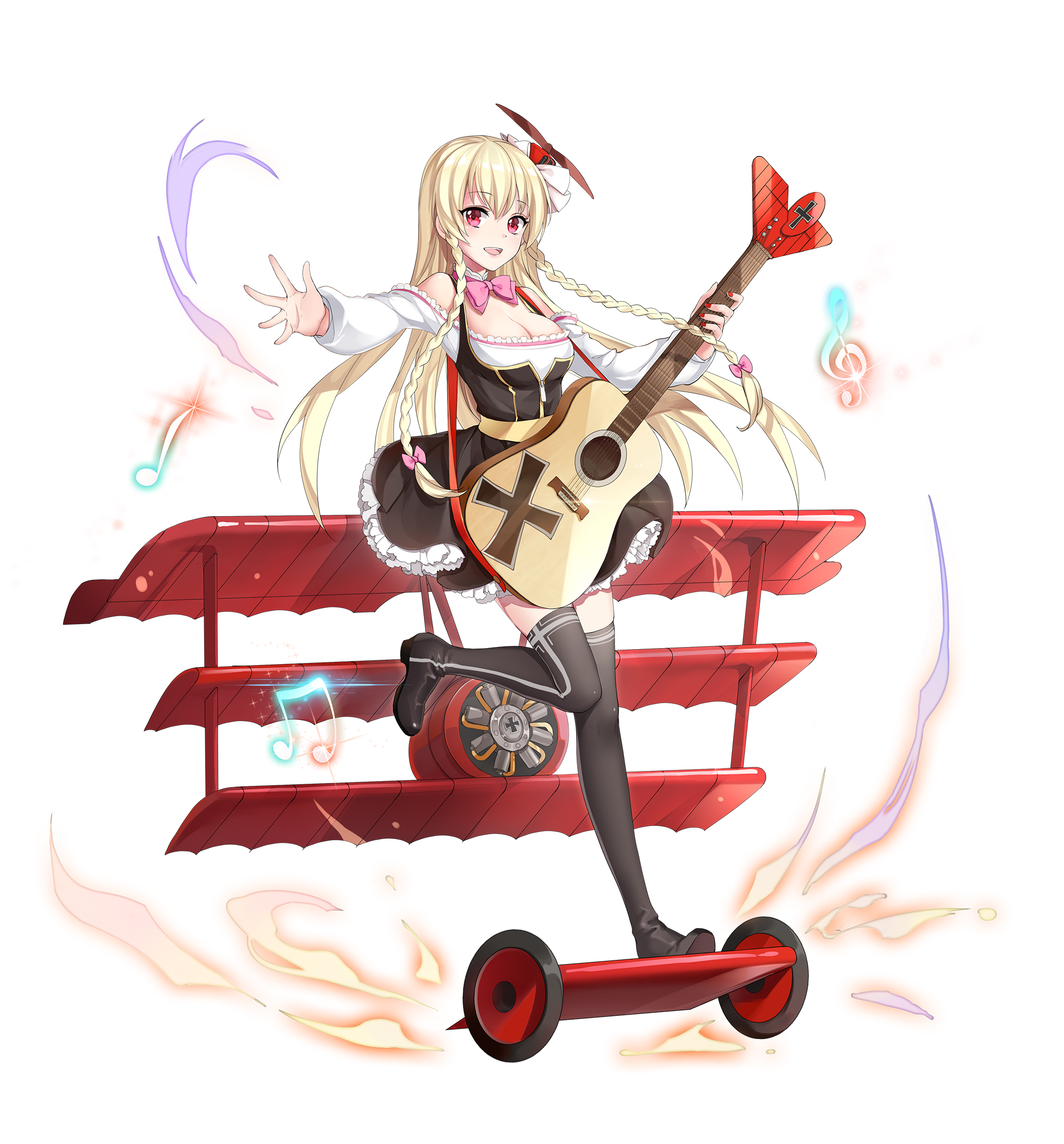 《苍穹战线》超过百种萌点各异的机娘，精美立绘原画插画卡牌欣赏