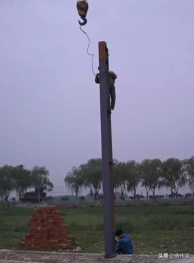 钢结构施工安全防护全过程,钢结构工程施工全过程图解