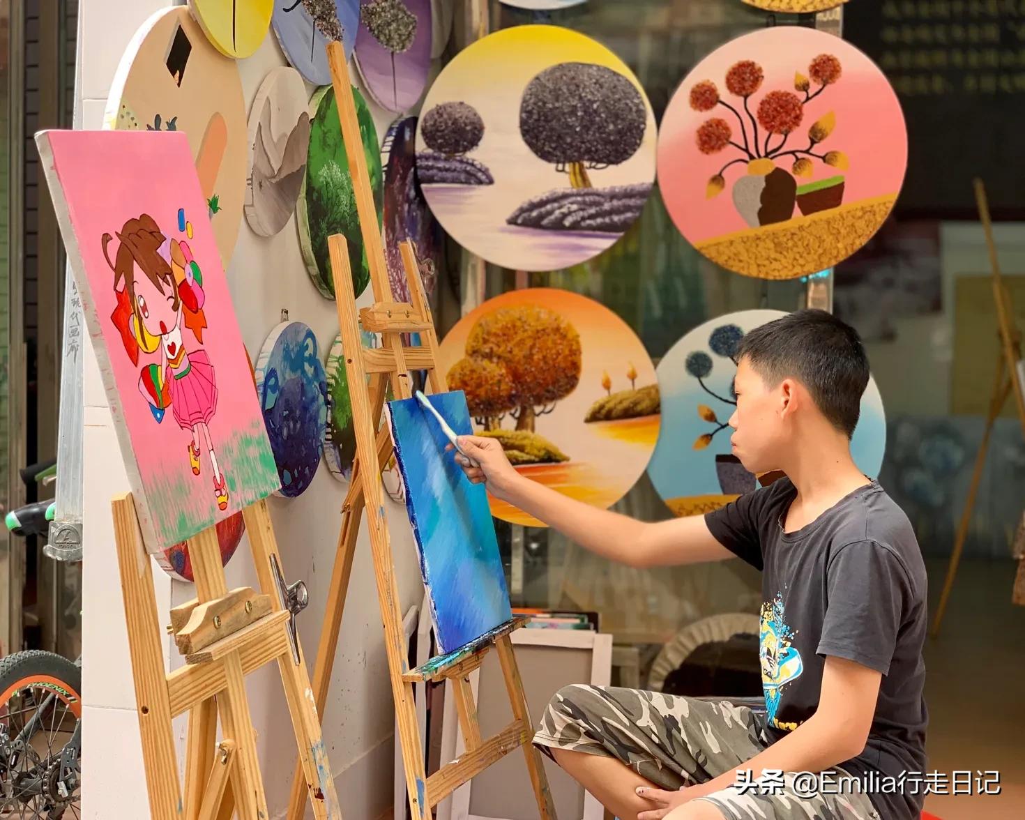 大芬县油画村在哪里,油画村大芬村地址