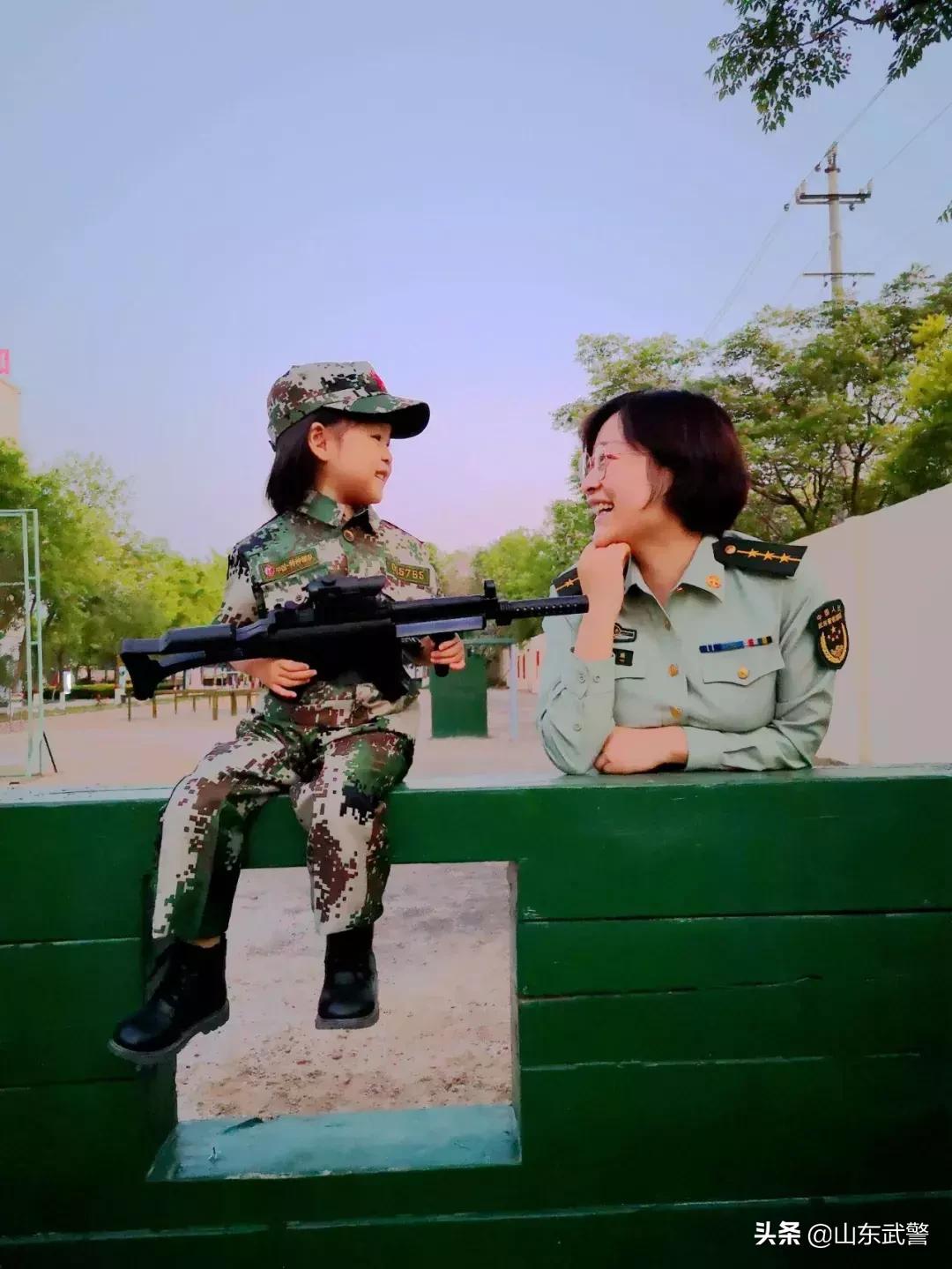 军娃的感人告白,萌萌的军娃