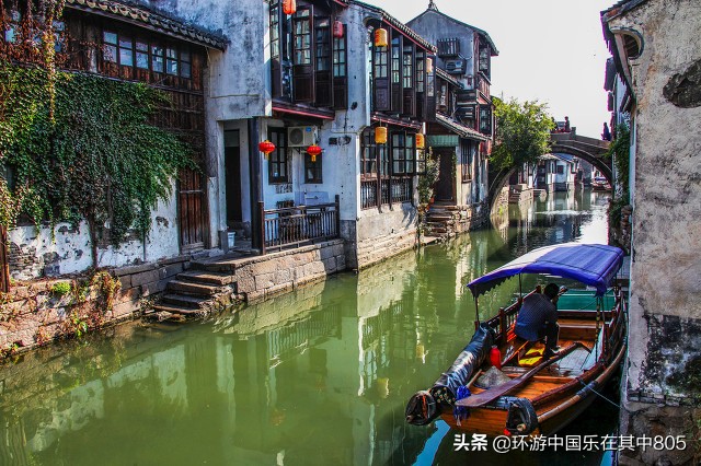 中国第一水乡周庄视频,苏州古镇周庄中国第一水乡
