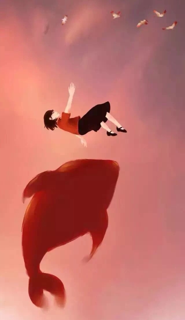 大鱼海棠高清壁纸女,大鱼海棠台词壁纸