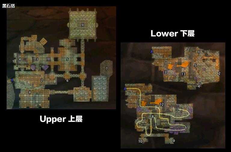 魔兽世界怀旧服黑石塔上层流程,魔兽世界怀旧服黑石塔任务在哪接