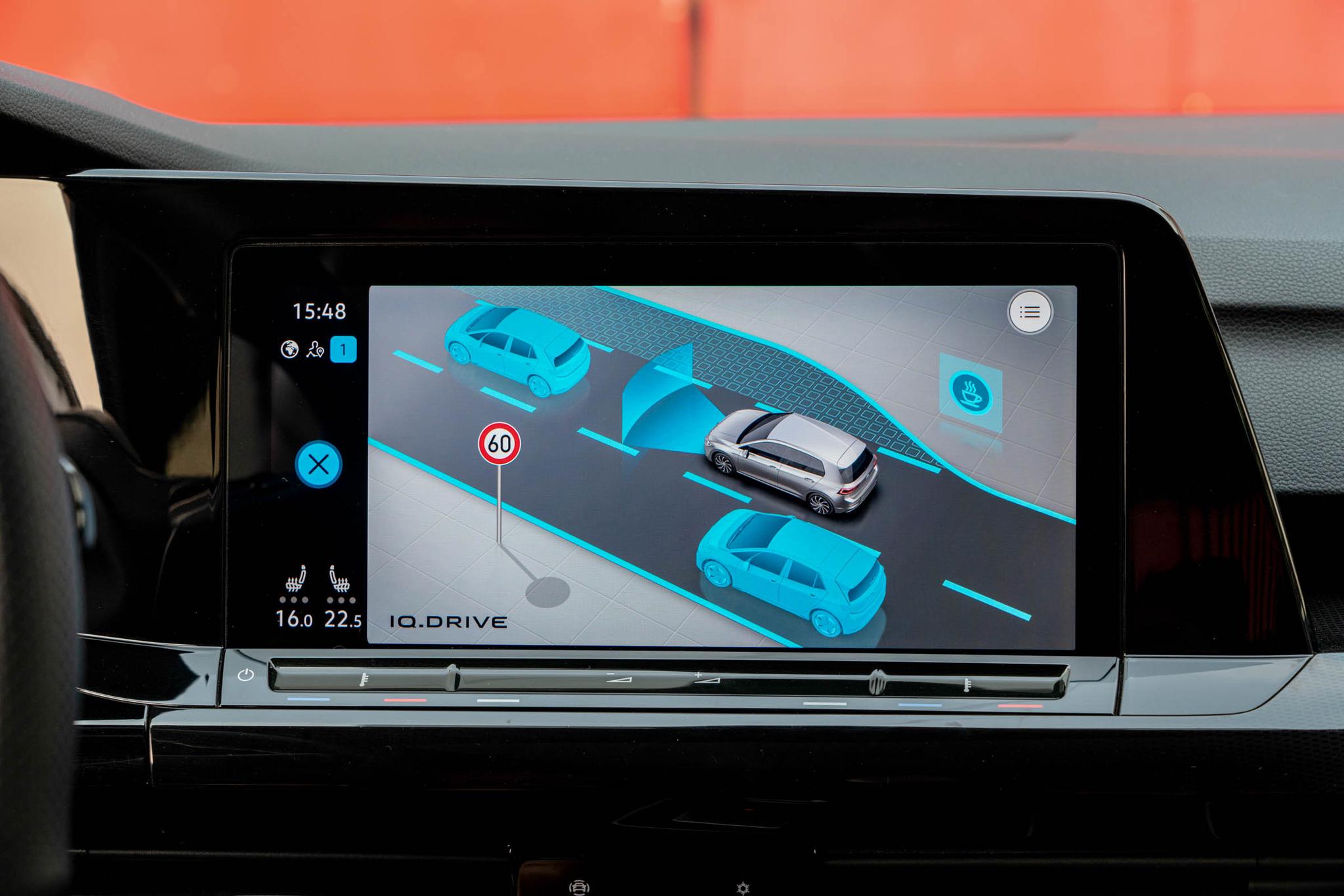 大众高尔夫代步,高尔夫1.2t怎么开热风