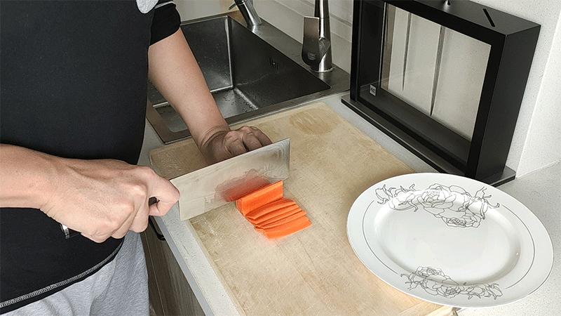 小米火候大马士革刀五件套,小米有品大马士革套刀