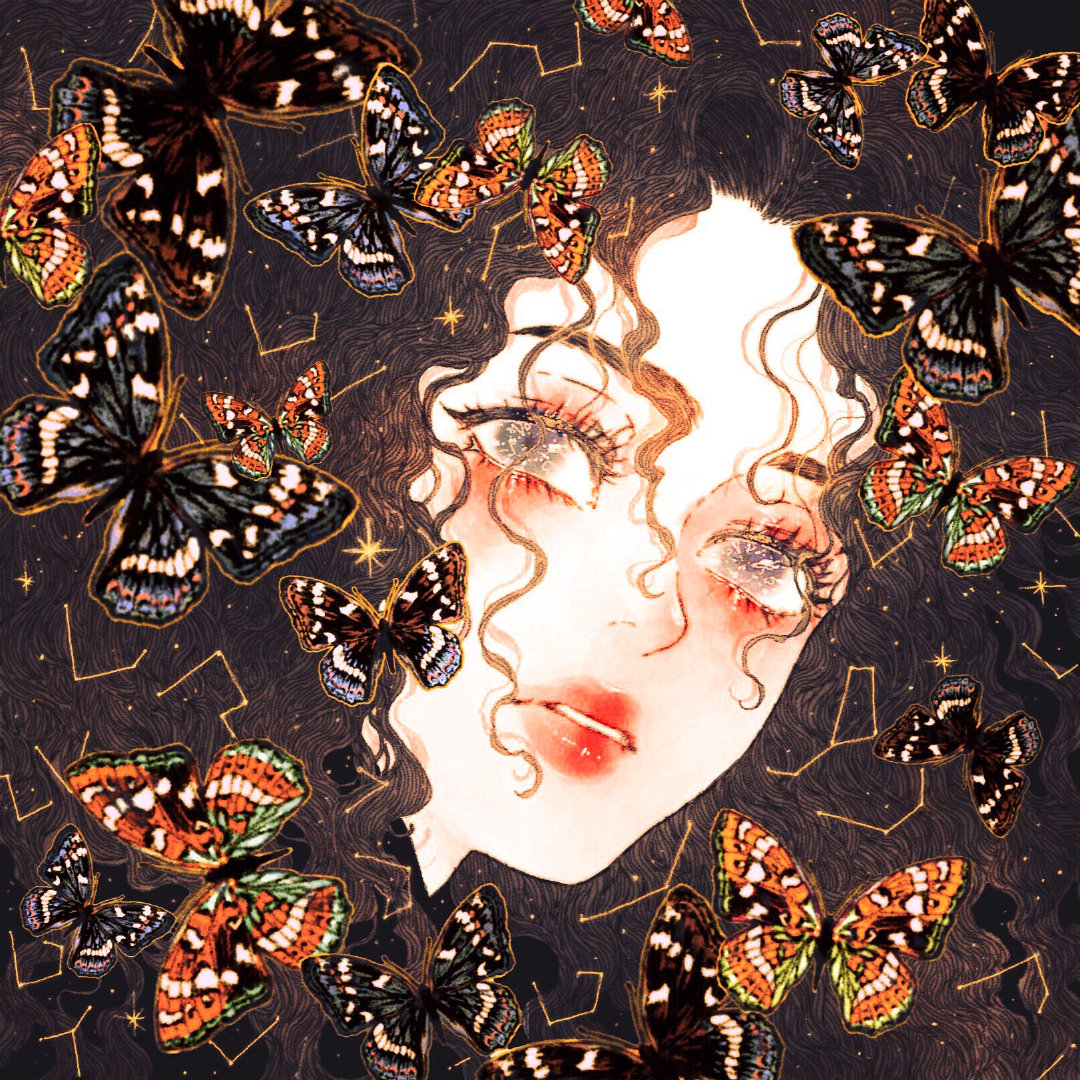 欧美著名插画师人物插画作品,韩国插画师华丽复古风作品