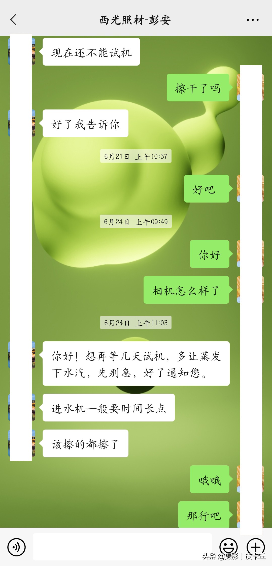 我的相机进水之后，官方授权维修店居然是这样维修的……
