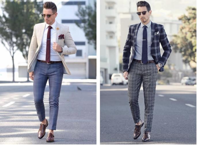 男士腰带的选择方法图片,腰带的系法男生休闲单环