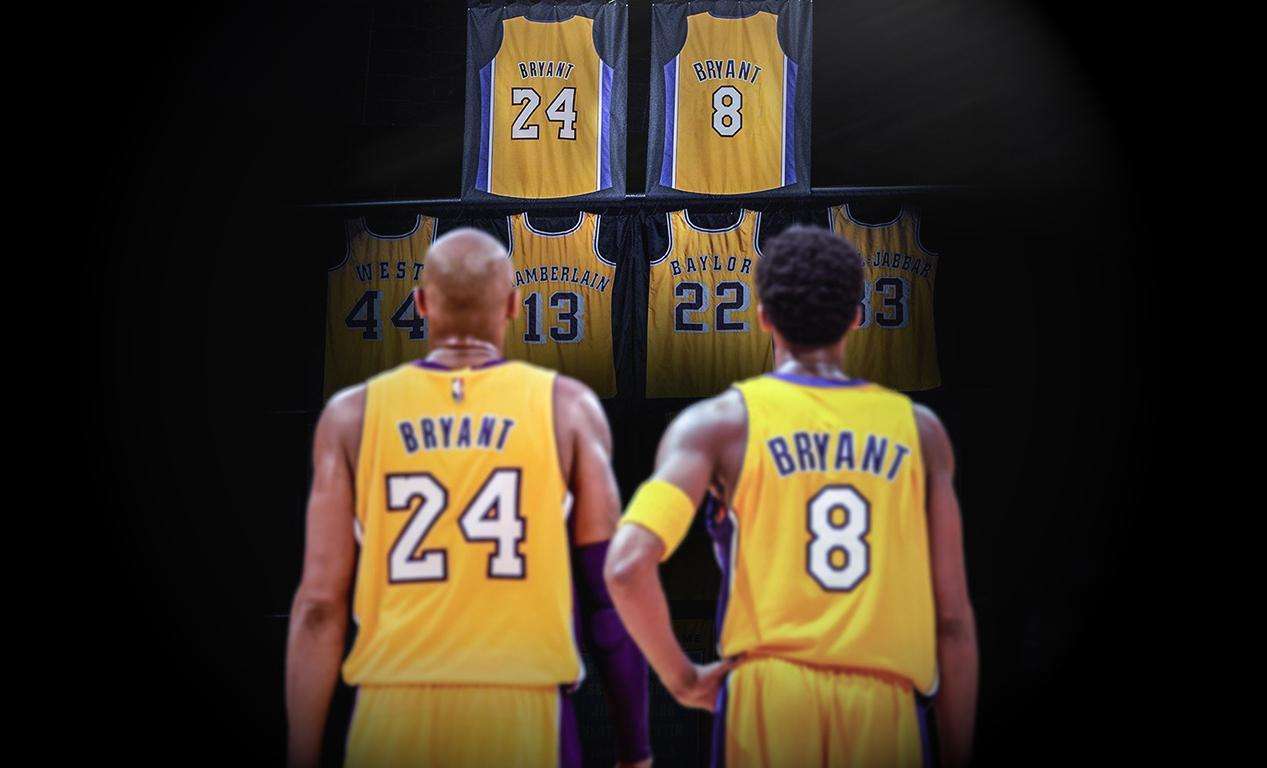 科比是哪一年换球衣号码,科比独享12个荣誉