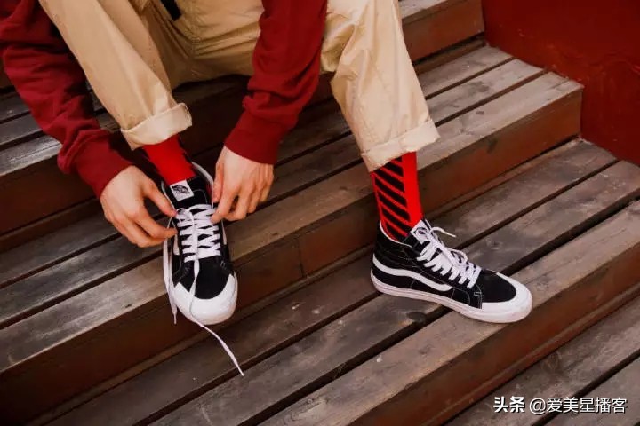 vans鞋子搭配男生初春,初春vans鞋子