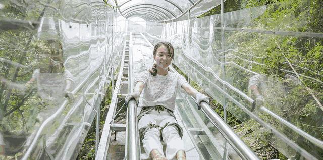 清远清泉湾花海玻璃桥,清远阳山天境山玻璃桥