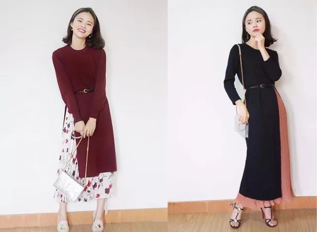 裙子推荐秋冬连衣裙,秋冬款可以穿的小裙子