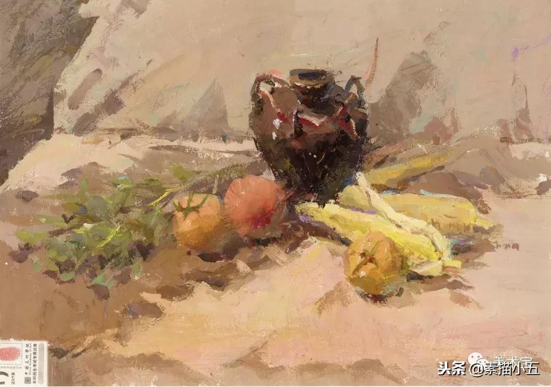 国美素描高分卷子图片,国美色彩高分卷2012