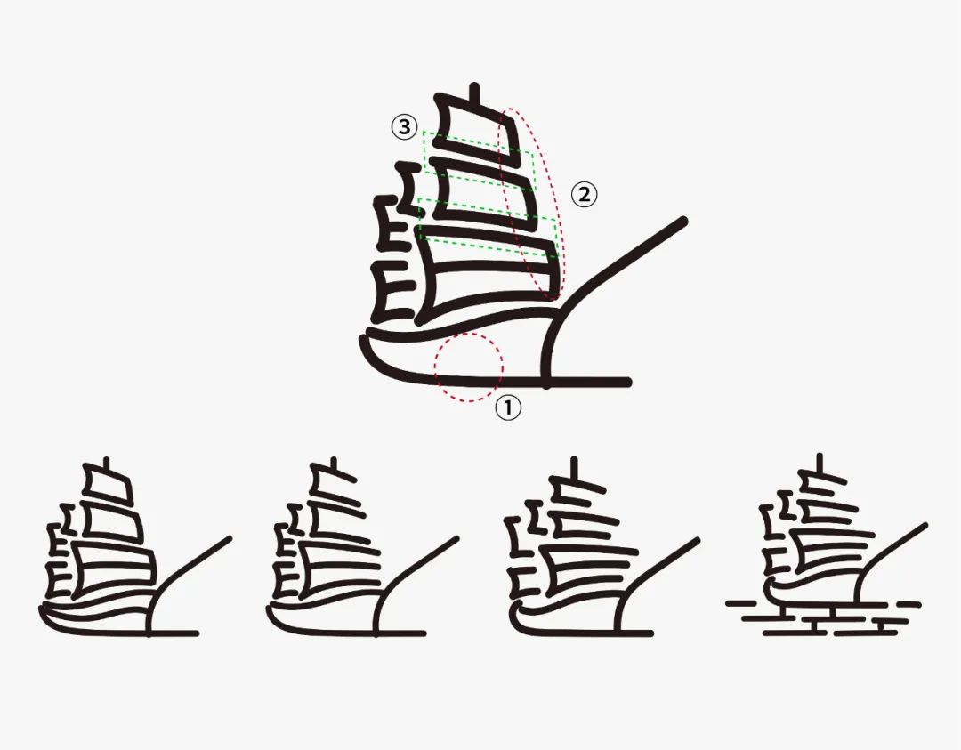 一张名片上印多个品牌logo,一张图片一个大字