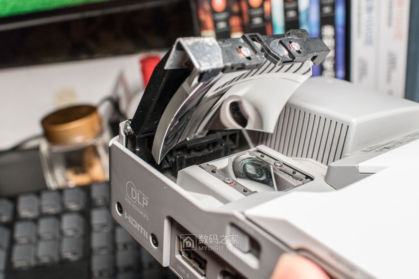 卡西欧激光投影机更换dmd,卡西欧激光投影拆机