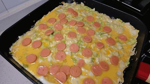 蔬菜煎饼的家常做法电饼铛,蔬菜煎饼怎么做好吃又简单