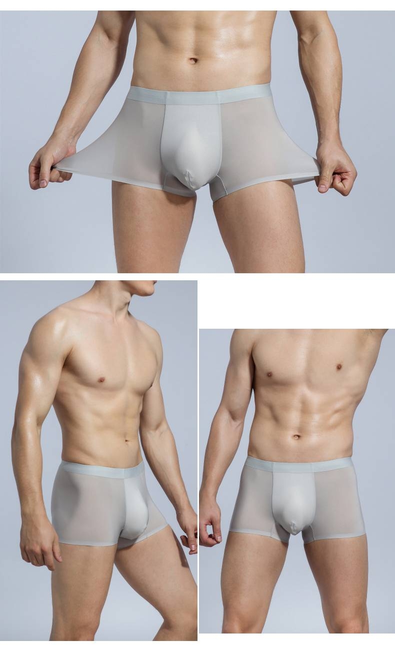 男士冰凉丝面膜*裤内**2条装