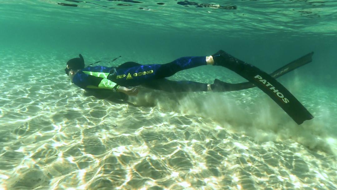 自由潜水水底的美,自由潜水和水肺哪个学的快