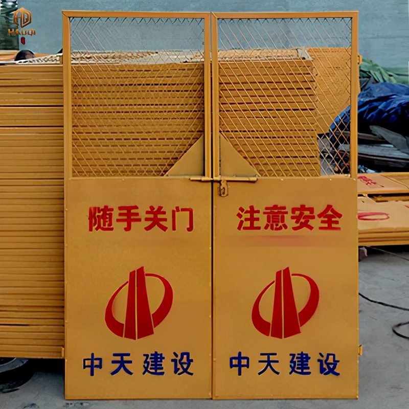 施工电梯门图片高清大全,施工电梯门种类及使用方法
