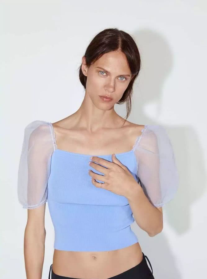 zara值得入手的连衣裙,zara新出的牛仔开叉连衣裙