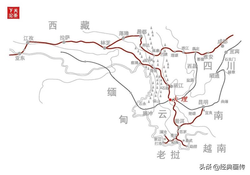 下关沱茶组合装,下关盒装南诏沱茶