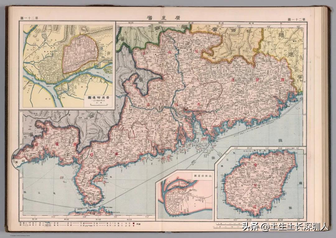 这些深圳老地图,见过一张就算你厉害