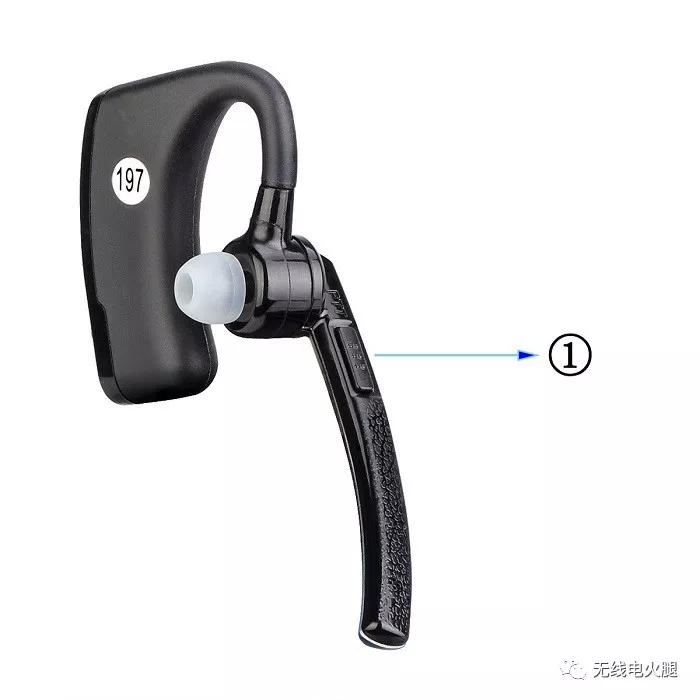 Ailunce无线电对讲机蓝牙耳机PTT套件