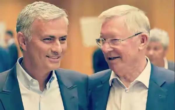 弗格森祝贺德赫亚,弗格森穆里尼奥c罗