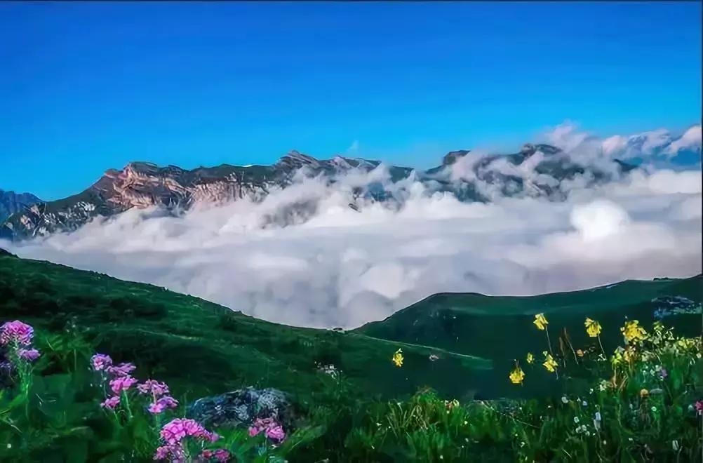 看阿坝县全景,阿坝环线海拔一览表