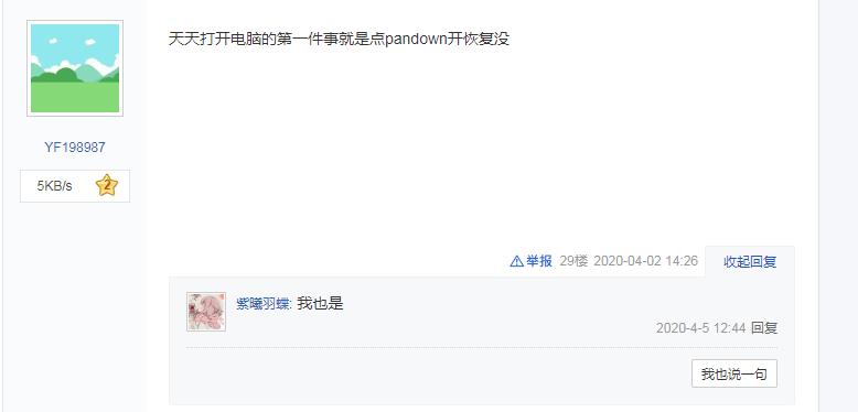 第二个快播Pandownload倒下了网友:我开了会员为什么还限我速?