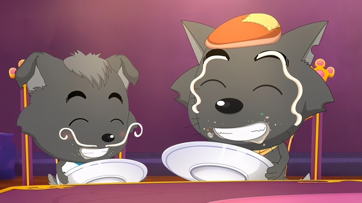 小灰灰逆子哭闹,逆子打爸爸的蓝猫旺财