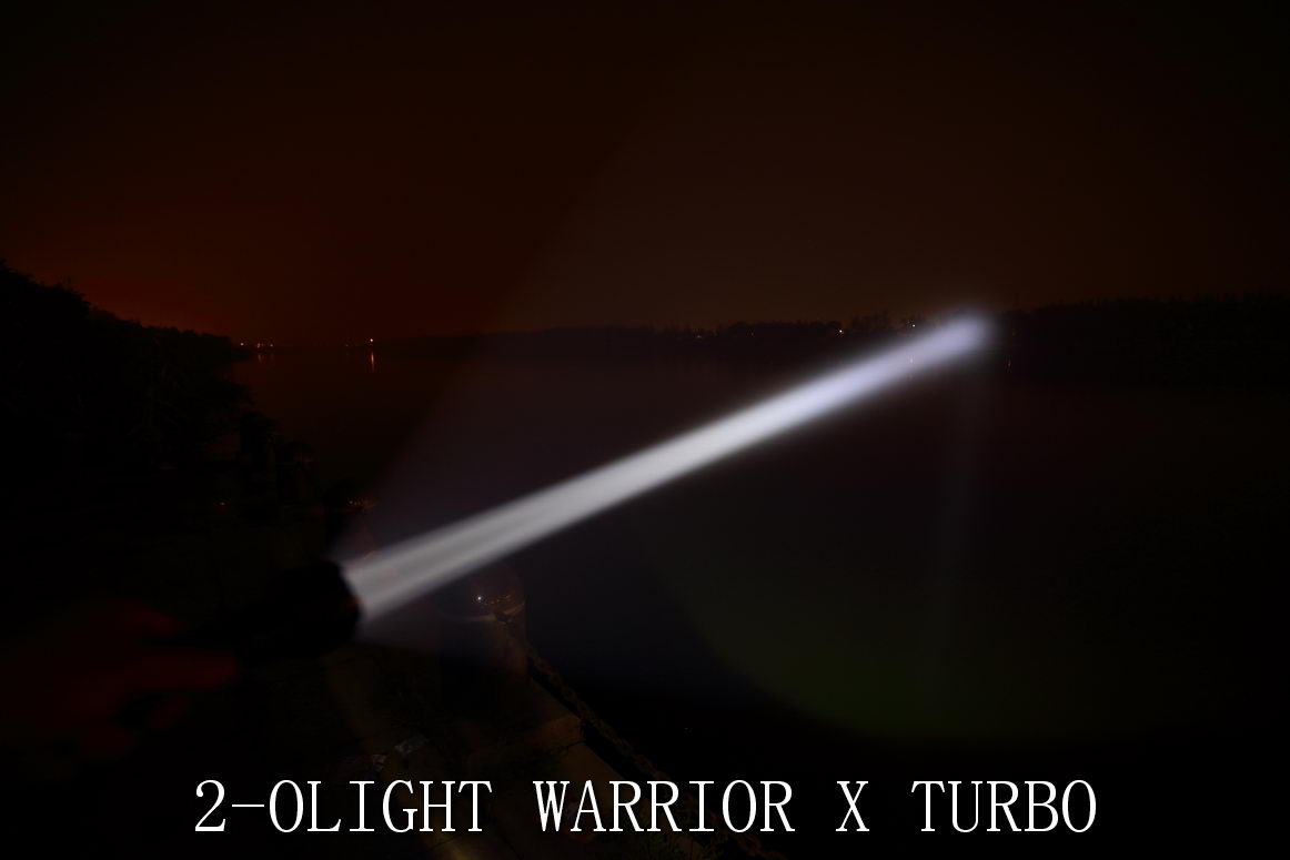 千米金箍棒OLIGHTWARRIOR武士XTurbo评测超级远射桶评测