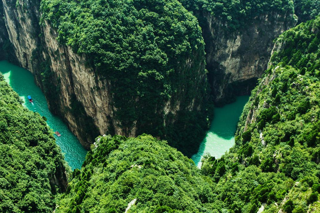 山西省境内最美的太行大峡谷,山西有什么大峡谷旅游景点