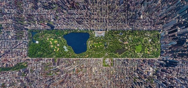 世界经济中心美国华尔街,世界曼哈顿经济中心