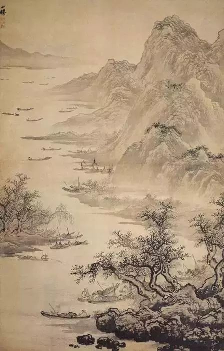 明代画家陆治山水精品高清,明代名家山水册页高清