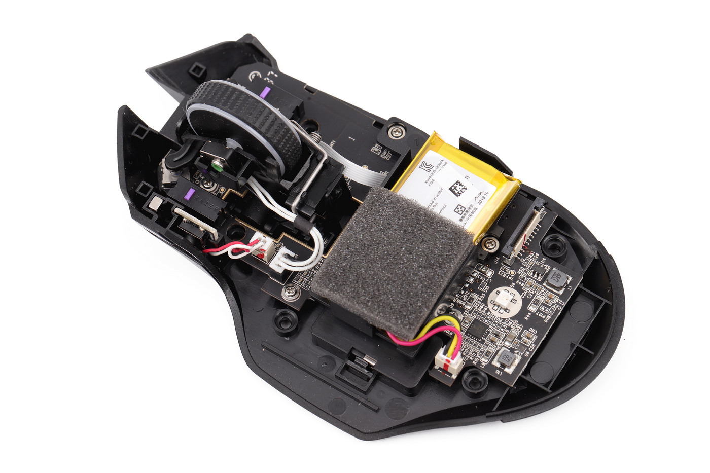 雷蛇巴塞利斯蛇终极版鼠标防滑贴,雷蛇巴塞利斯蛇v3鼠标拆解