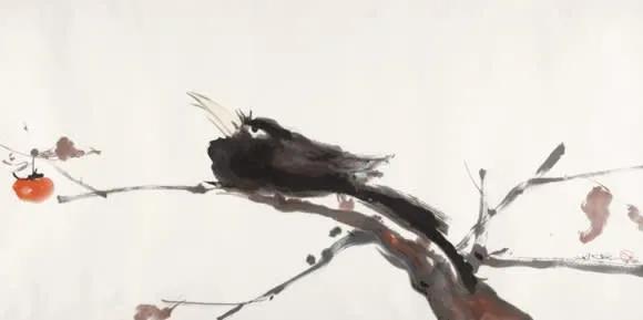 日本艺术家笔下的水墨画禅意十足,一个画水墨画很有意境的人